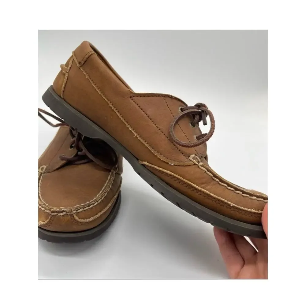 Eddie Bauer, Leather Driving Shoes, Size 9.5M. In excellent condition!